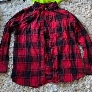 this is a red and black flannel super comfy!